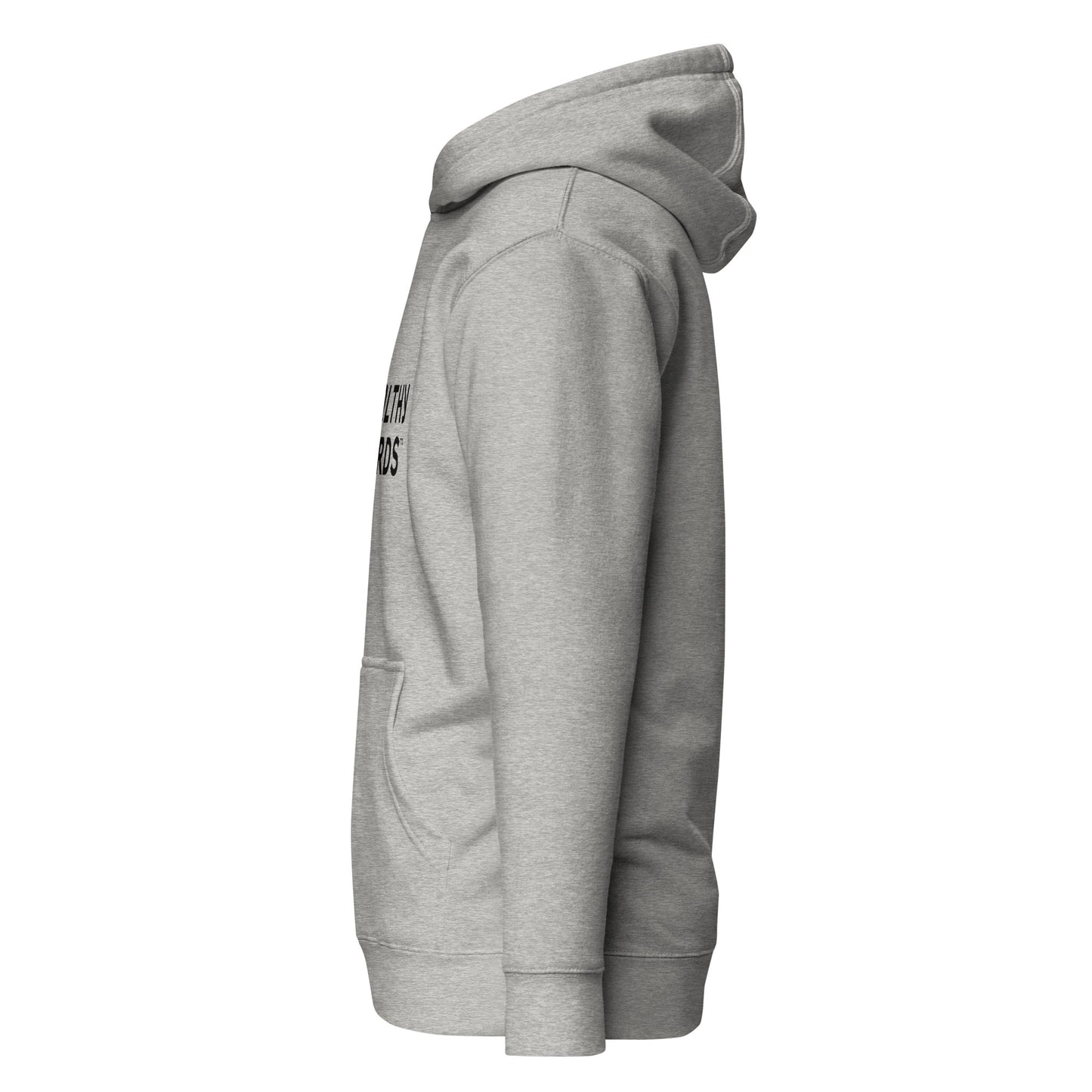 Healthy Words (black font)  Hoodie