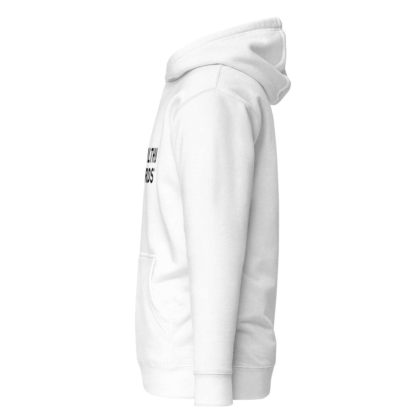 Healthy Words (black font)  Hoodie