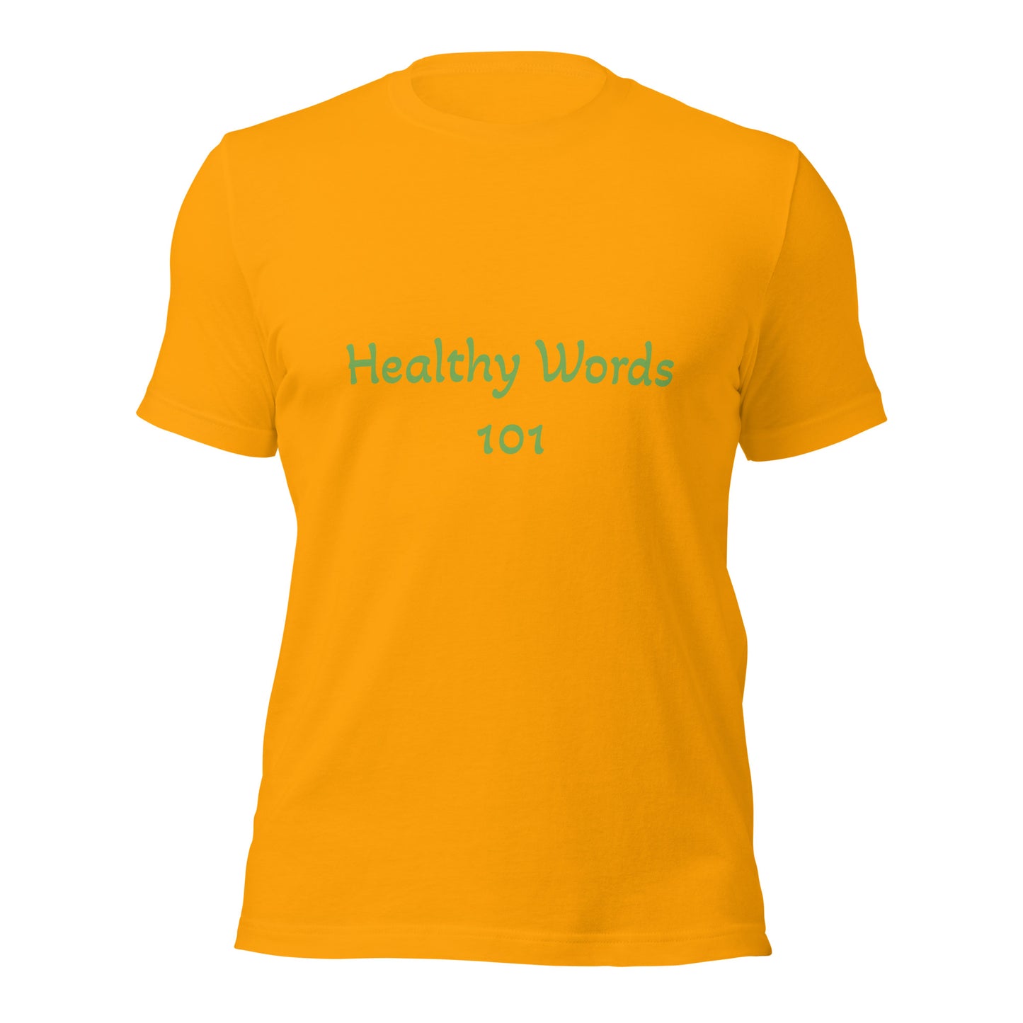 Healthy Words 101 T-shirt