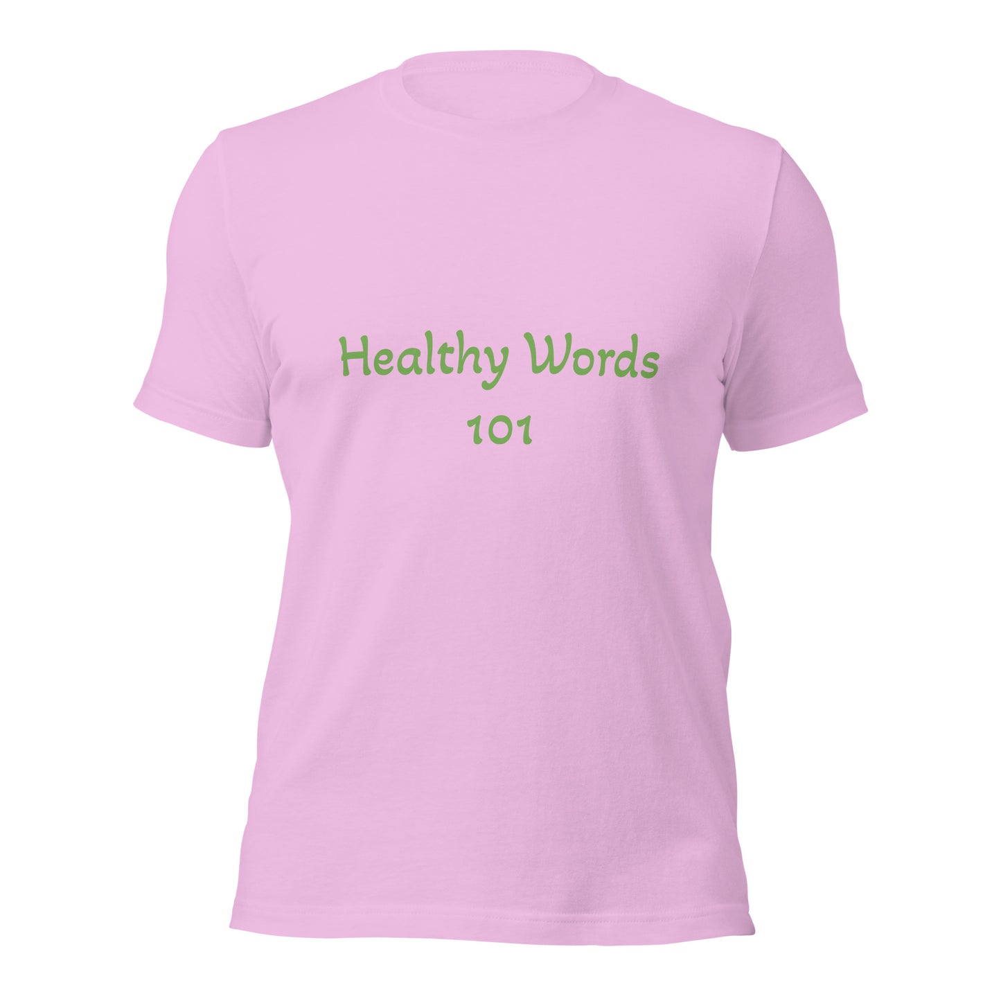 Healthy Words 101 T-shirt